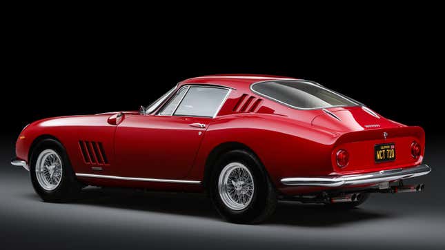 スティーブ・マックイーンの 1967 フェラーリ 275 GTB/4 by スカリエッティ